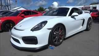 Cayman GT4 Flybys at Mosport