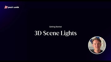 Getting Started with Peach Worlds: 3D Scene Lights