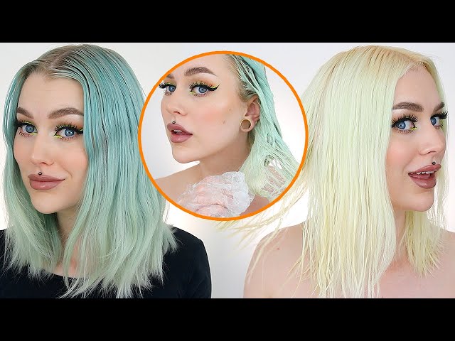 How To: BLEACH BATH (minimal damage) | Evelina Forsell