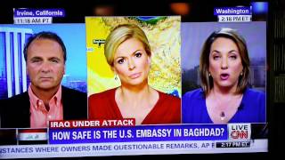 CNN Elise Labott slips up and says Shit