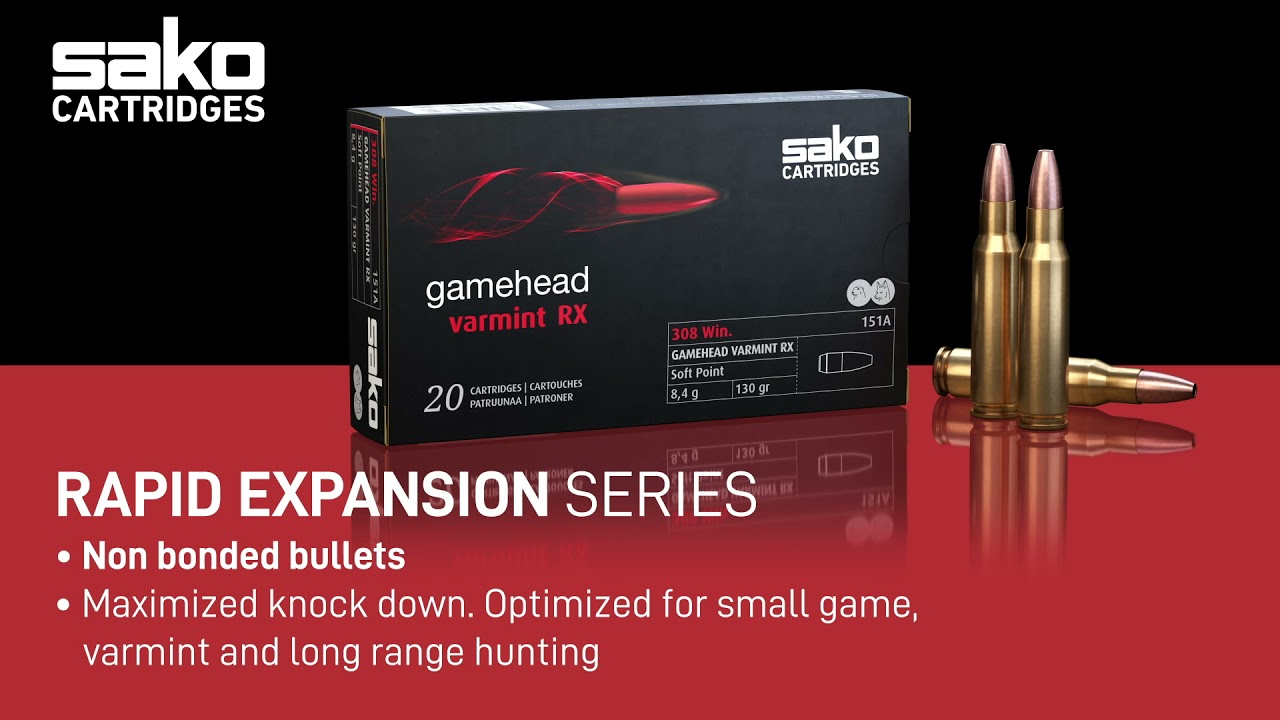 Sako Gamehead:  Hunting Cartridges for Long Range Shots