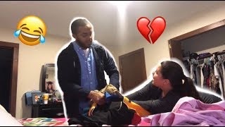 BREAK UP PRANK ON GIRLFRIEND!!