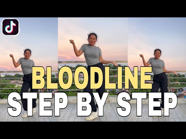 BLOODLINE TIKTOK DANCE TUTORIAL (Step by Step) | Ana Bensig class=