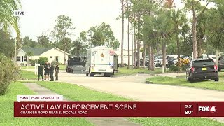 Barricaded suspect inside Charlotte County home; SWAT on scene