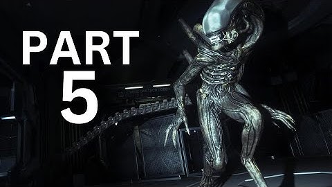 Alien Isolation First time playthrough - Part 5 