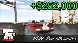 Gta Online Hsw Time Trial - Ron Alternates Easy 252K