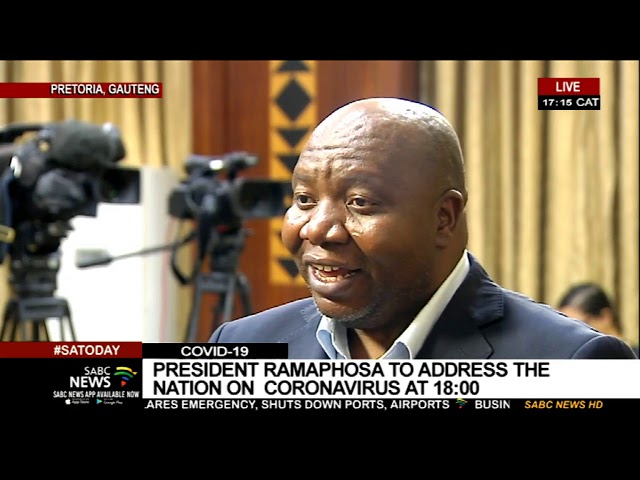 Pres. Ramaphosa to address the nation on COVID-19