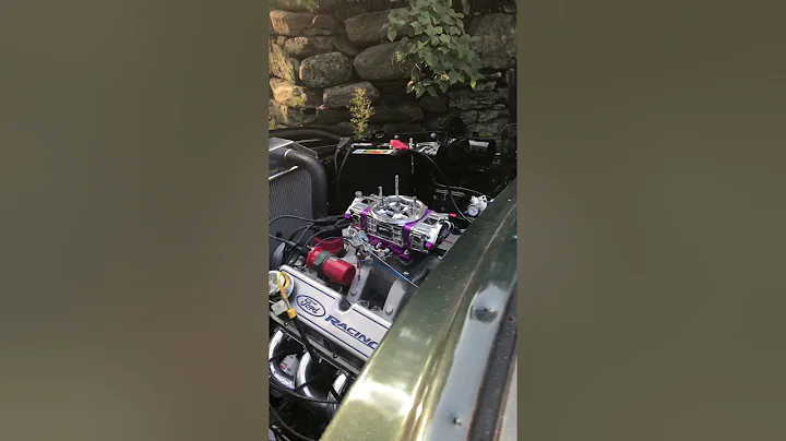 Ford 351w AFR heads Comp Cams big mutha thumpr hydraulic roller open headers airgap intake quickfuel