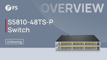 Unboxing the S5810-48TS-P PoE+ Switch | FS