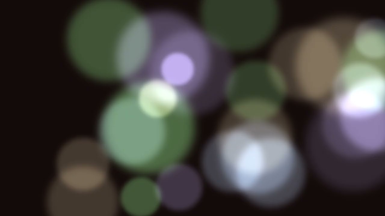 Pastel Dream Bokeh | 30 Minutes 4K Relaxation | With Relaxing Music