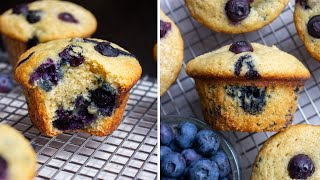 Blueberry Cornbread Muffins | Taffey Bakery