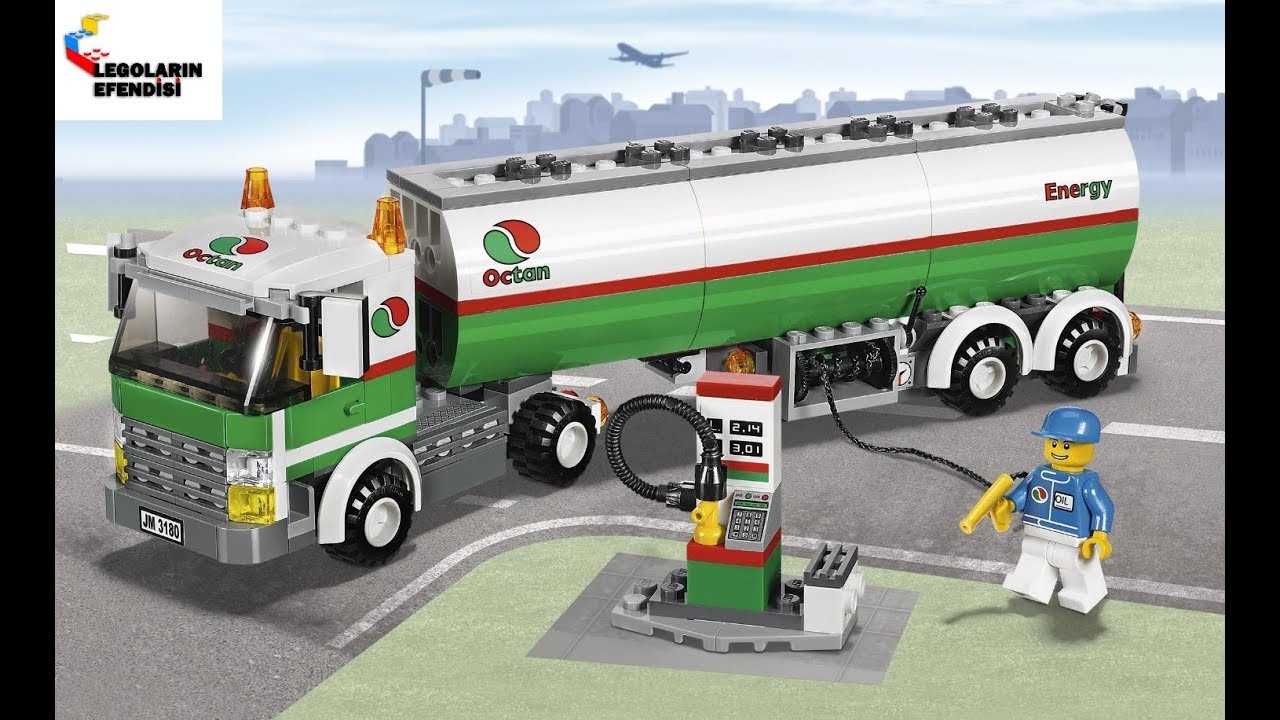 Lego City 3180 Tank Truck - YouTube