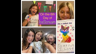 Surprise! Willa Moonstone Necklace - Flying Disc Family Battle Birthday Fun On 6th day of IceScream