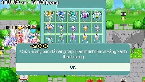 Nâng cấp trái tim Linh Thạch Vàng Xanh | Avatar 2D