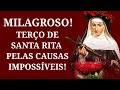 Terço De Santa Rita, Pelas Causas Impossíveis! 4 De Maio 2024.