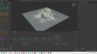 FAST Snowy mountain - Gaea to Houdini and back again...