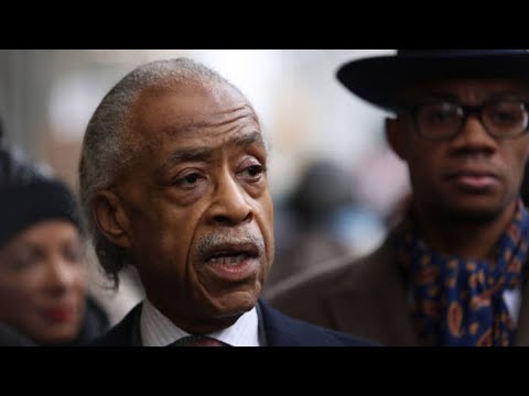 Sharpton leads protests against bill ackman's office