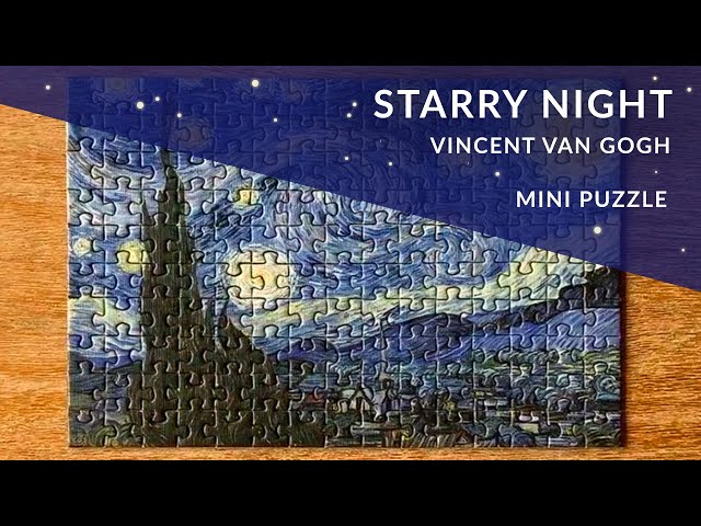 The Starry Sky Van Gogh Jigsaw Mini Puzzle – The Puzzle World