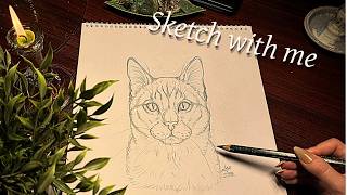 My First Sketch With Me | Soft Music, No Talking screenshot 1