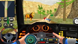 Uphill Offroad Bus Driving Simulator - Mountain Road Bus Games - Mobile Gameplay 05 screenshot 4