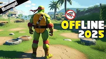 Top 15 OFFLINE GAMES for Android & iOS 2025 | Best Offline Games 2025 | Sinhala 🇱🇰