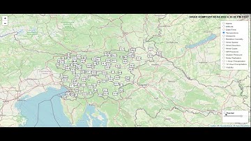 leaflet js weathermap ,rainfall, radar, geojson from server