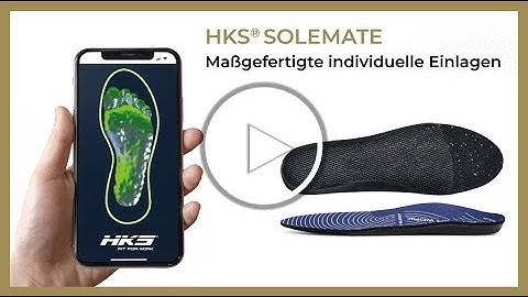 HKS SOLEMATE - App for custom orthotics