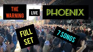 @TheWarning - Phoenix, AZ - Full Set - 7 songs - 5/6/23 #livemusic #rock #fyp #martintc #martintw