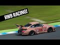 Racing RWB at Motegi!