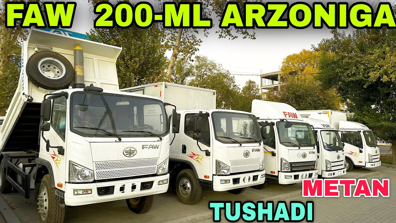Arzon Faw Yuk Moshinalari Avto Furgon Samasvol Shassi Narxi Arzonladi Фав Юк Мошиналар Ташкент Мотос