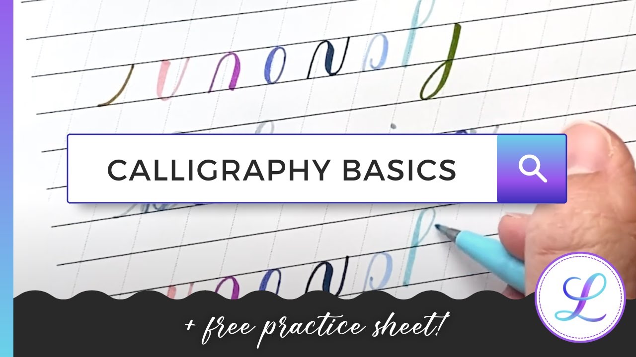 Printable Calligraphy Practice Worksheets - Journal Freaks