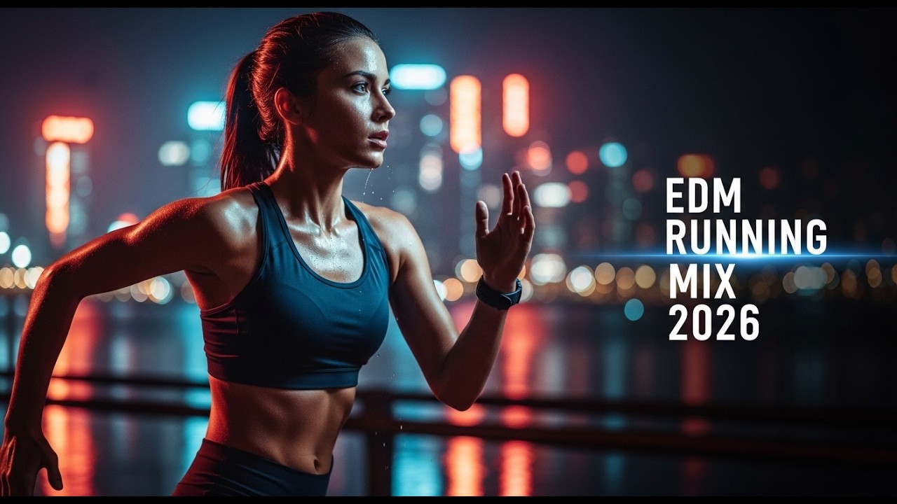 EDM RUNNING MIX 2026🔥Nonstop Energy Workout Music (2 Hours)
