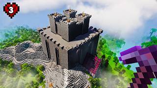 I Built an Iron Farm CASTLE in Minecraft Hardcore!