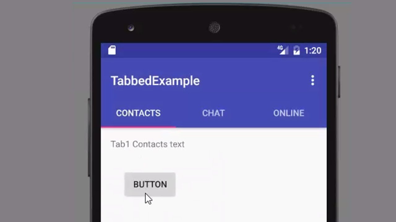 Aplicación usando Tabbed Activity en Android Studio. - YouTube