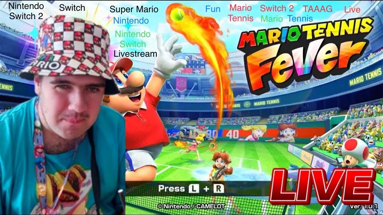 More Super Fun On Mario Tennis Fever!!! Nintendo Switch 2 Fun Livestream!!! Switch 2 Fun!!!!