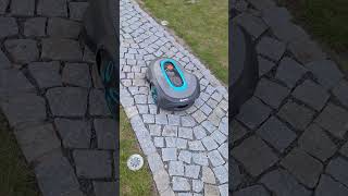 Gardena Sileno MAX robotic lawnmower for sidewalk crossings