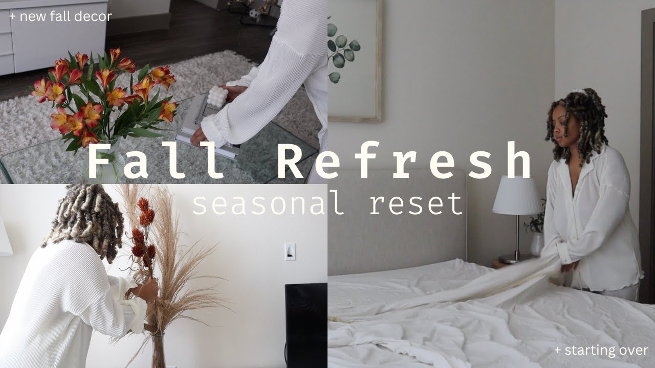 day in my life - fall seasonal reset vlog - YouTube