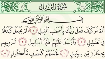 عبد الله خياط  - سورة الفيل -
