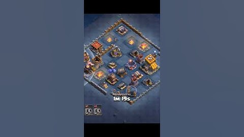 Builder Base Attack Tricks Part 6: Using Cannon Carts in #clashofclans #shortsfeed #coc #viral #fyp