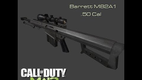 Left 4 Dead 2 - MW3 M82A1