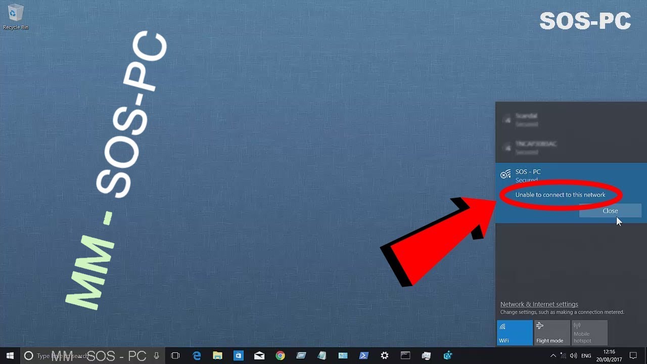 Laptop Wifi Error Cant Connect To This Network Fix 99 error laptop