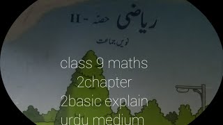 Class 9 chapter 2 parallel line maths 2 basic concepts explain urdu medium