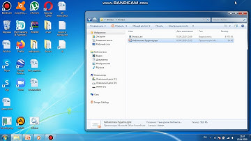 9класс Библитека PyGame