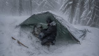 ALONE AGAINST A DEADLY BLIZZARD | -19°C SURVIVAL