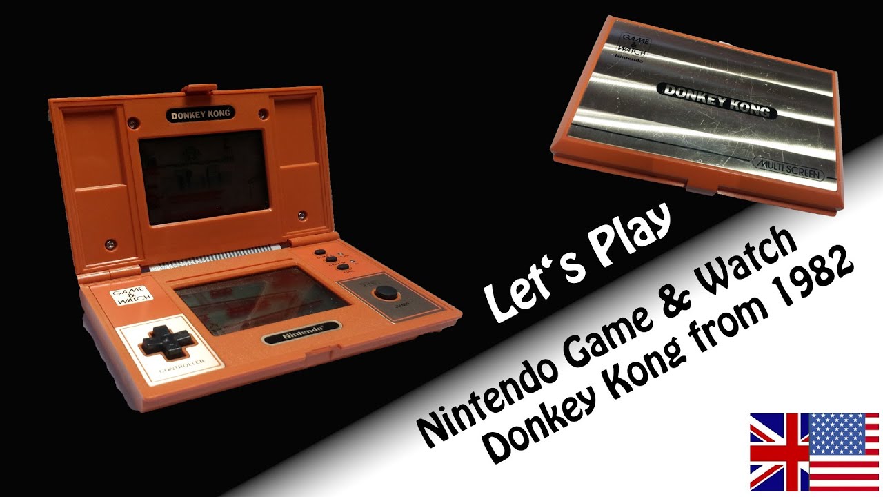 Let's Play Nintendo Game & Watch Donkey Kong DK-52 from 1982 - YouTube