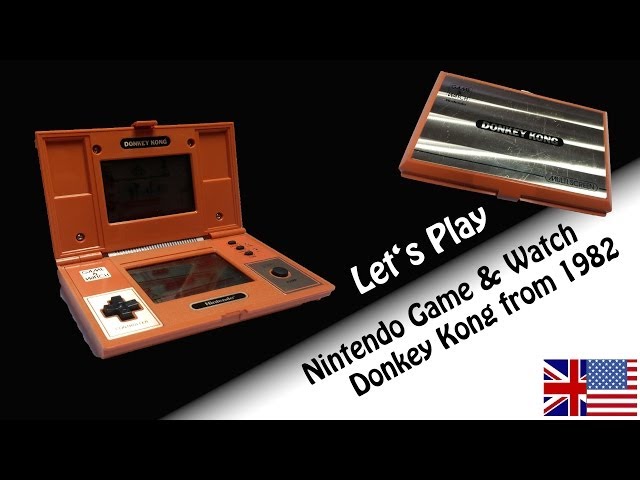 Let's Play Nintendo Game & Watch Donkey Kong DK-52 from 1982 - YouTube