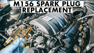 How To CHANGE SPARK PLUGS On Mercedes-Benz C63 M156 V8 6.2L AMG Engine