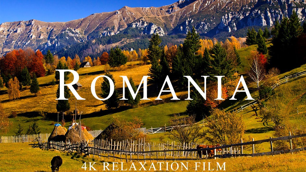 Romantic Romania 4K: Drone Footage with Relaxing Music