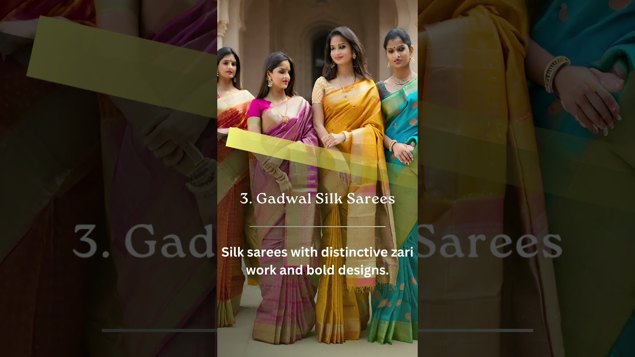 🌸 Top 5 Traditional Attire in Andhra Pradesh! 👗✨ 