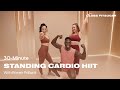 30minute standing cardio hiit workout with raneir pollard  popsugar fitness